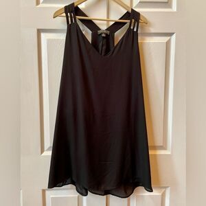 Forever 21 Black Sleeveless Crepe Blouse Size 3X
